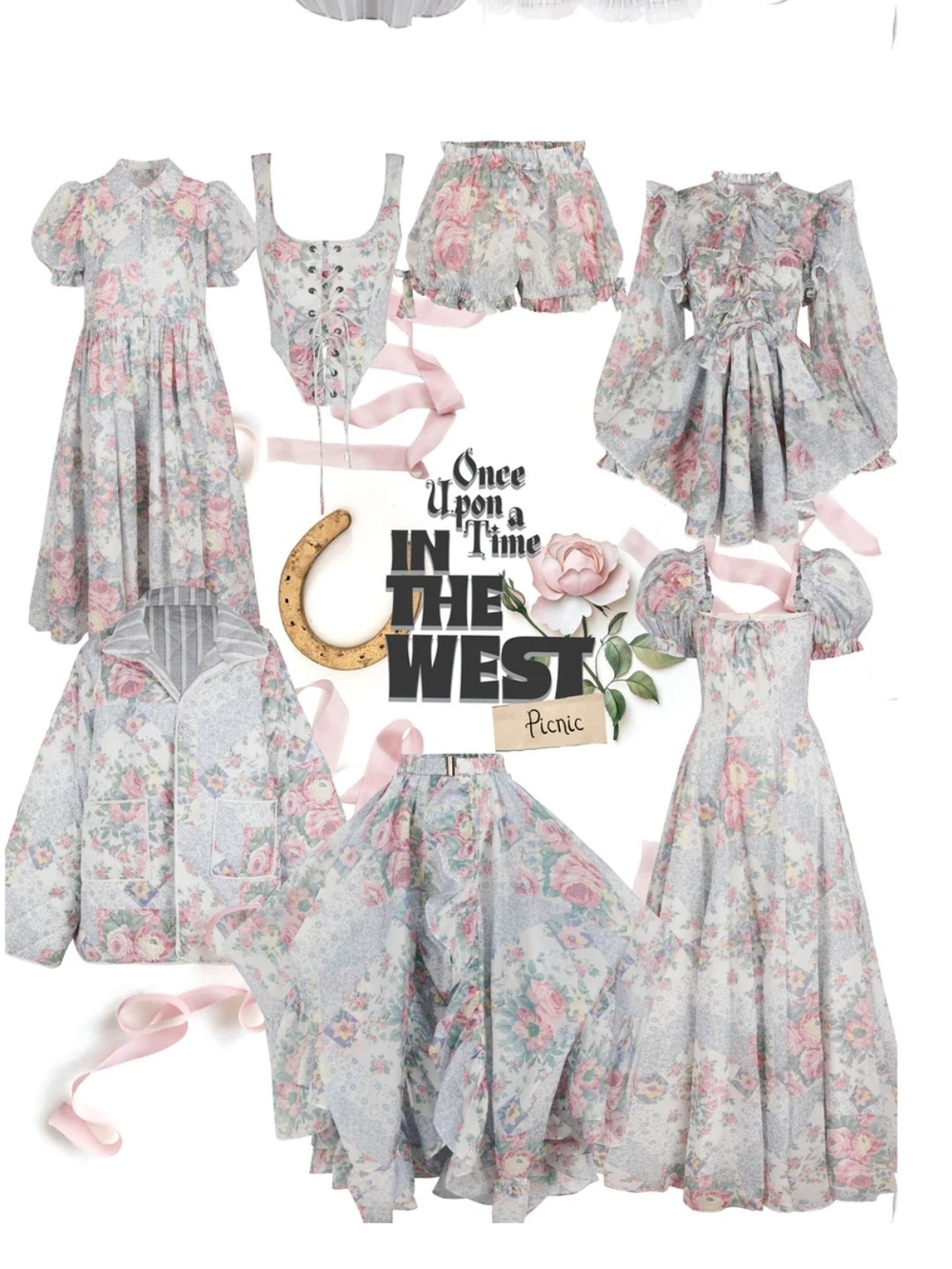 Selkie Picnic Blanket Duchess Corset - Picture 9 of 10